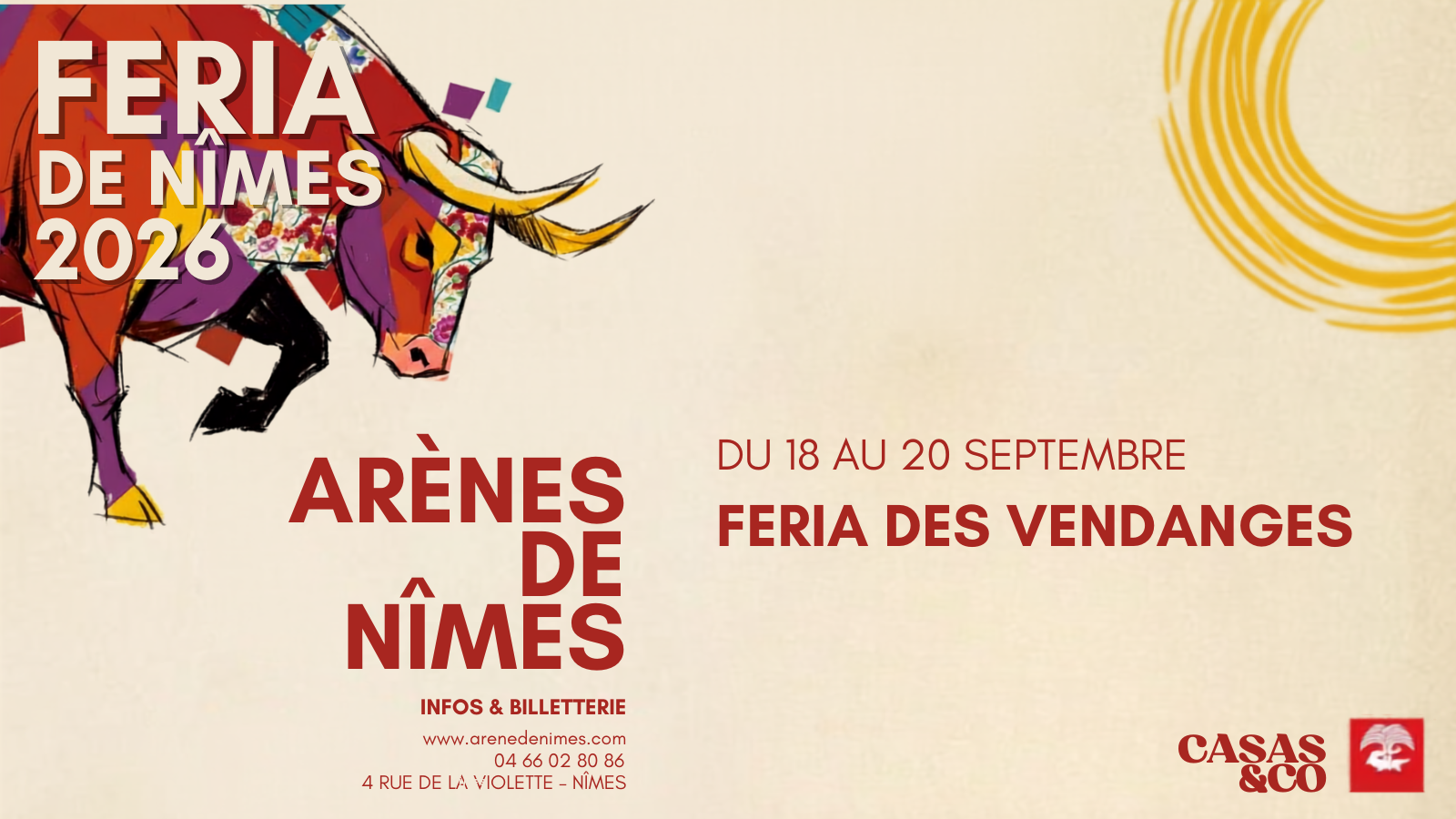 La Feria des Vendanges, Nîmes